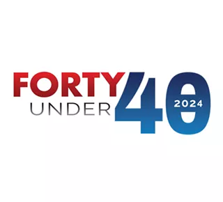 Image: 2024 class of Forty Under 40