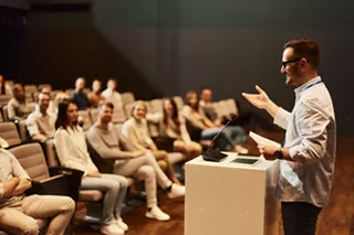 Image: Conquer the crowd: Mastering the art of public speaking
