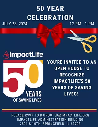 Image: ImpactLife Ribbon Cutting and 50th Anniversary