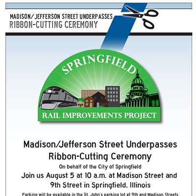 Madison/Jefferson Street Underpasses Ribbon Cutting
