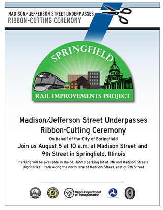 Madison/Jefferson Street Underpasses Ribbon Cutting