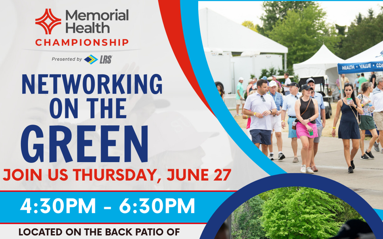 Image: Networking on the Green