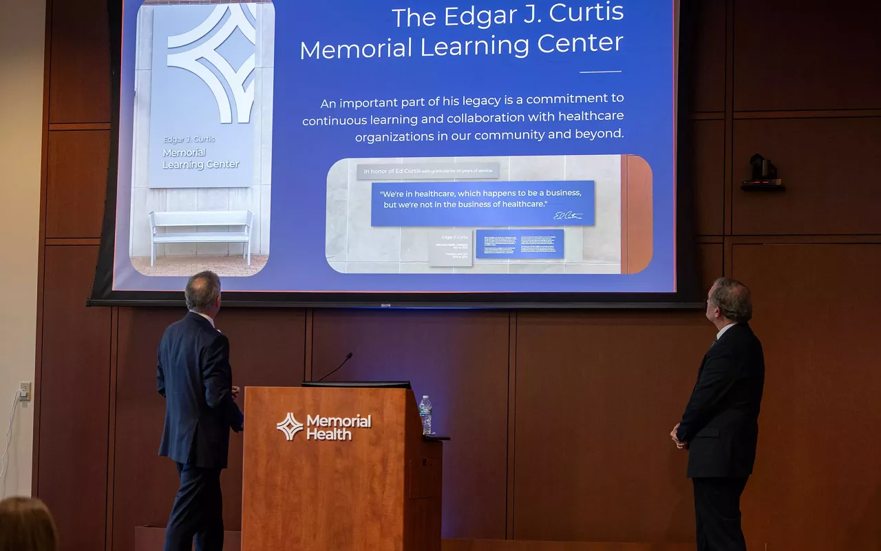 Image: Ed Curtis to retire after 50-year career at Memorial Health