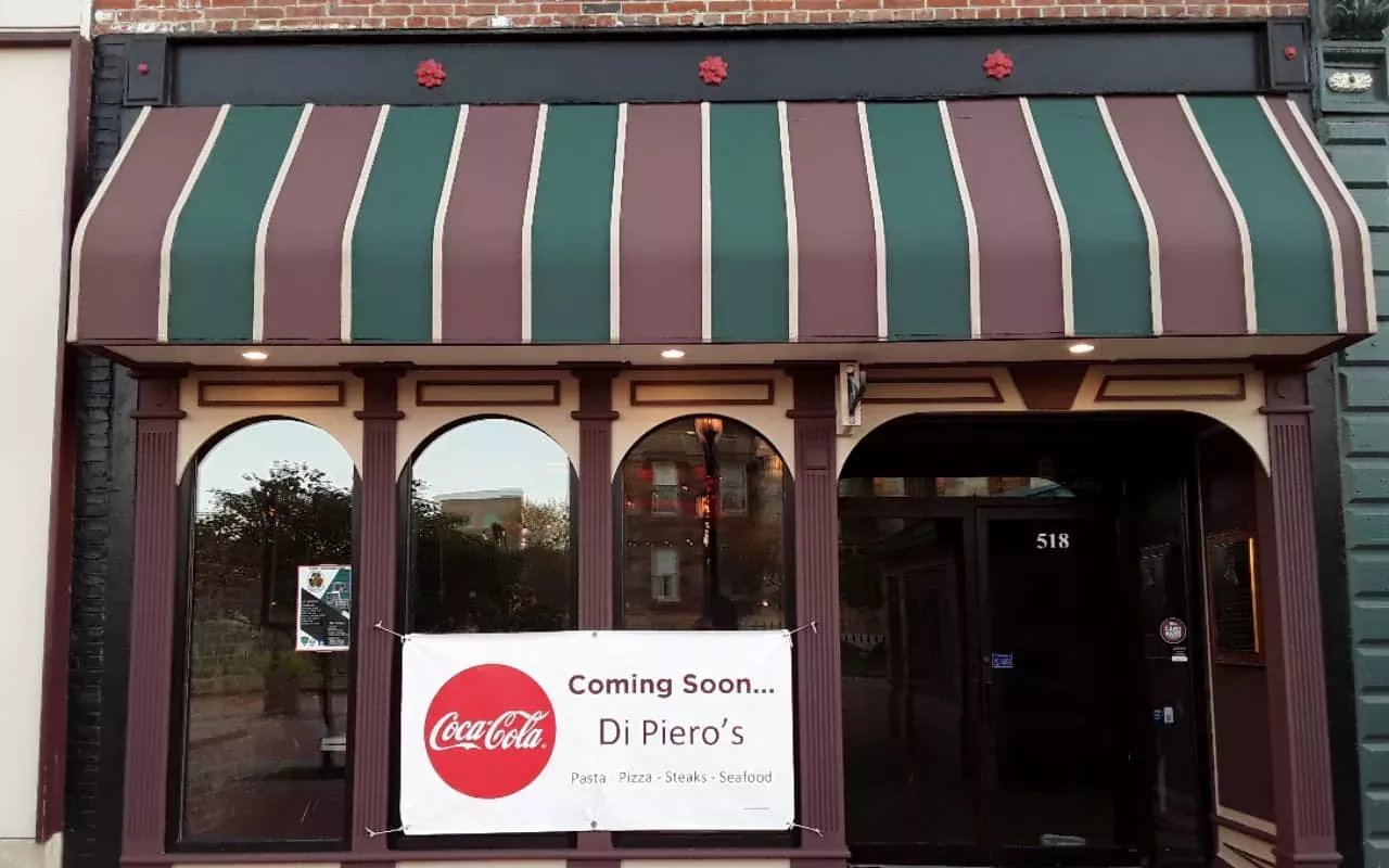 Image: Pete Praia opening Di Piero's downtown