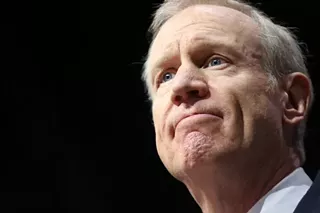 Image: Rauner halts grand bargain in Senate