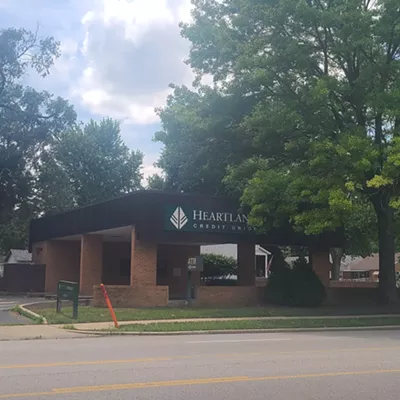 Image: Renovations underway at former Heartland Credit Union property