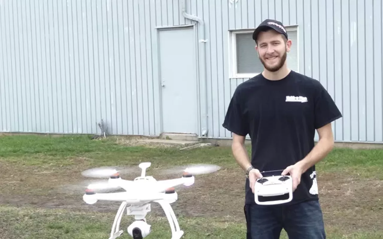 Image: Soaring interest in &#147;drones&#148; &#150; Surge in popularity brings success to hobby shop