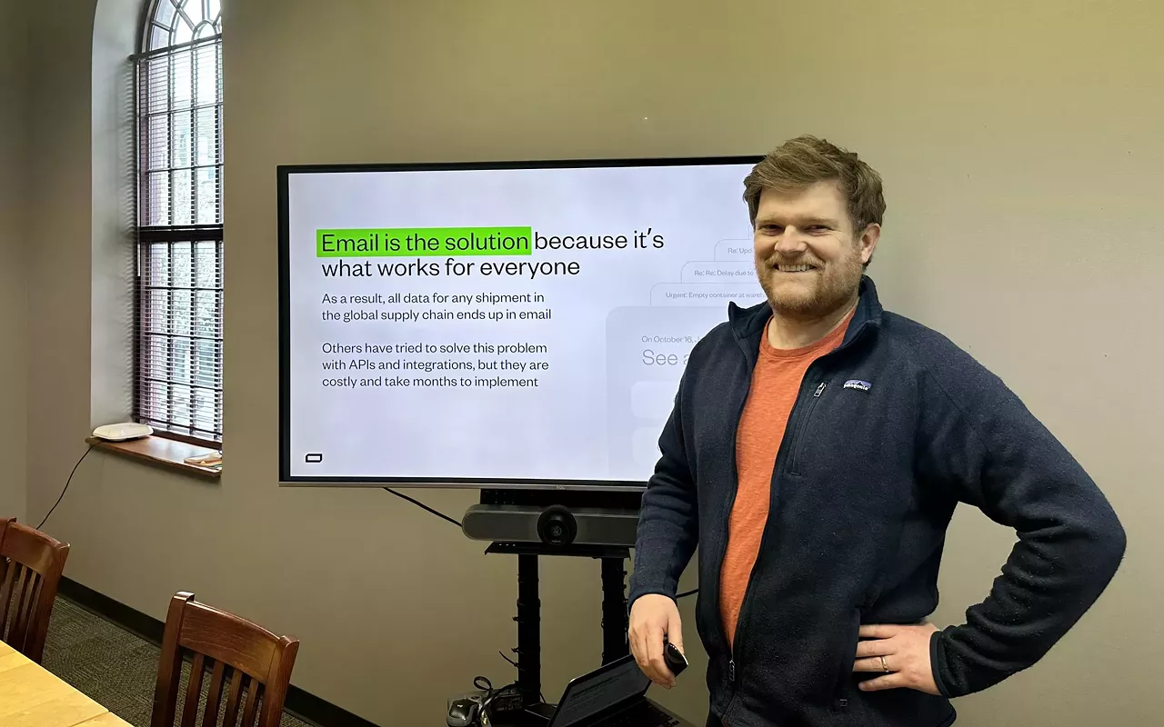 Image: Springfield native wants to redesign global supply chain logistics