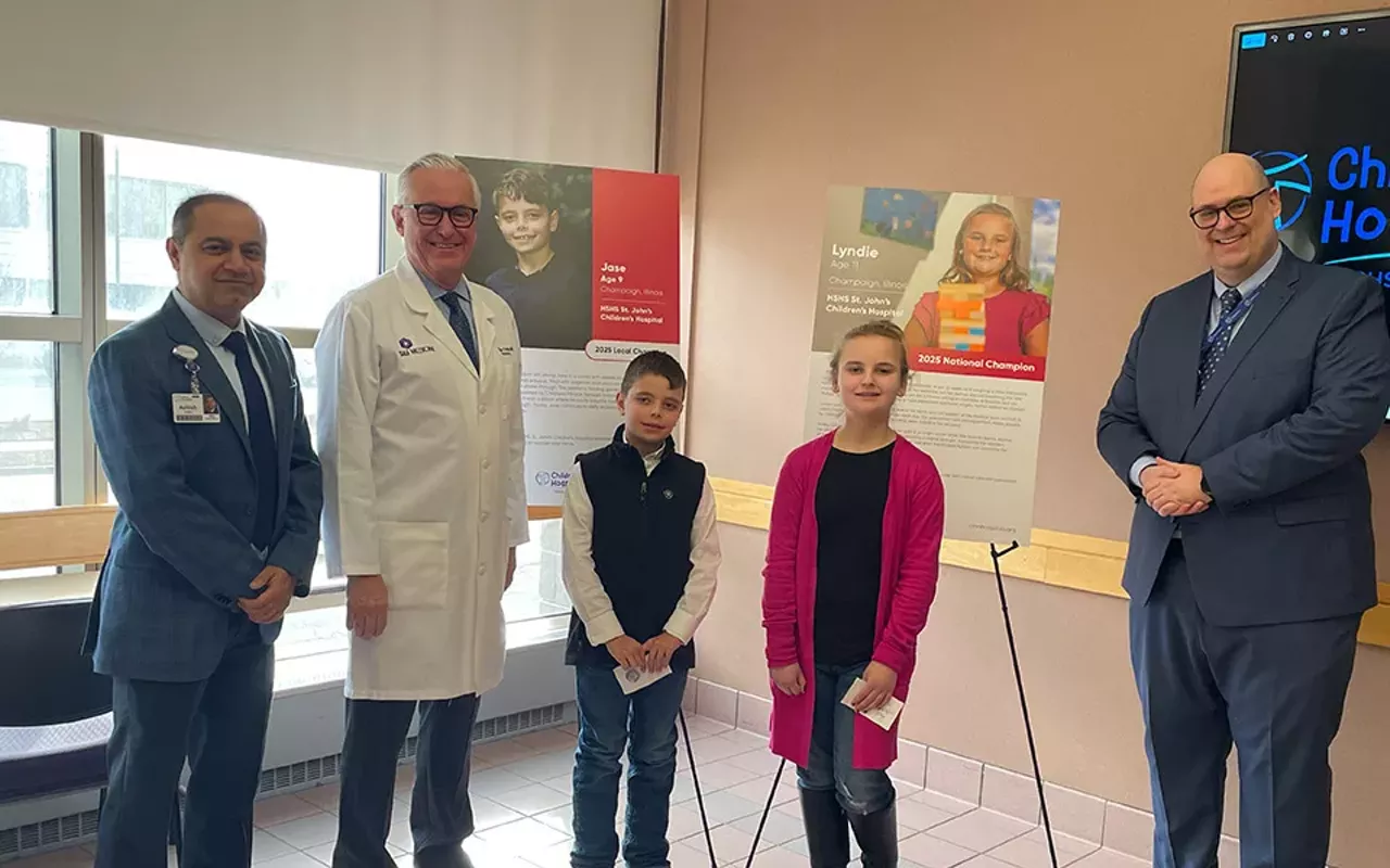 Image: St. John’s Foundation welcomes 2025 Children’s Miracle Network Champions