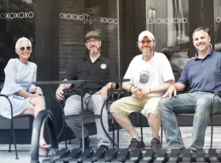 Image: The &#145;Adams Family&#146; moves in downtown