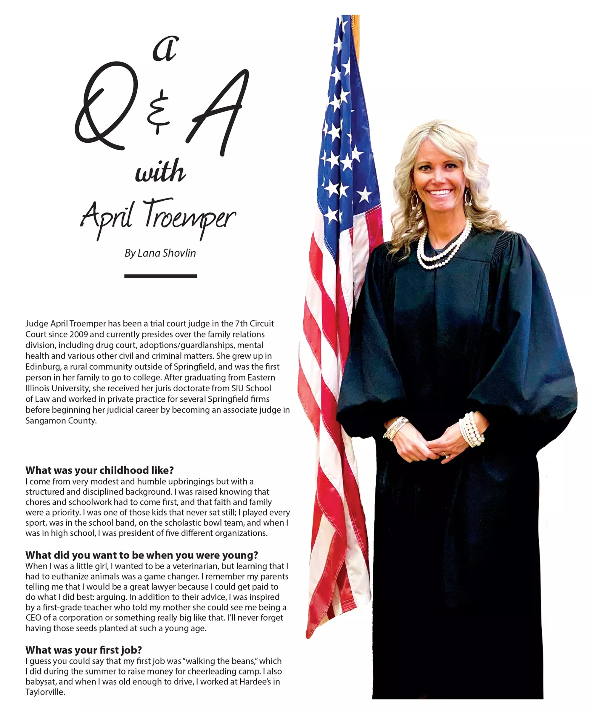 Q&A with Judge April Troemper
