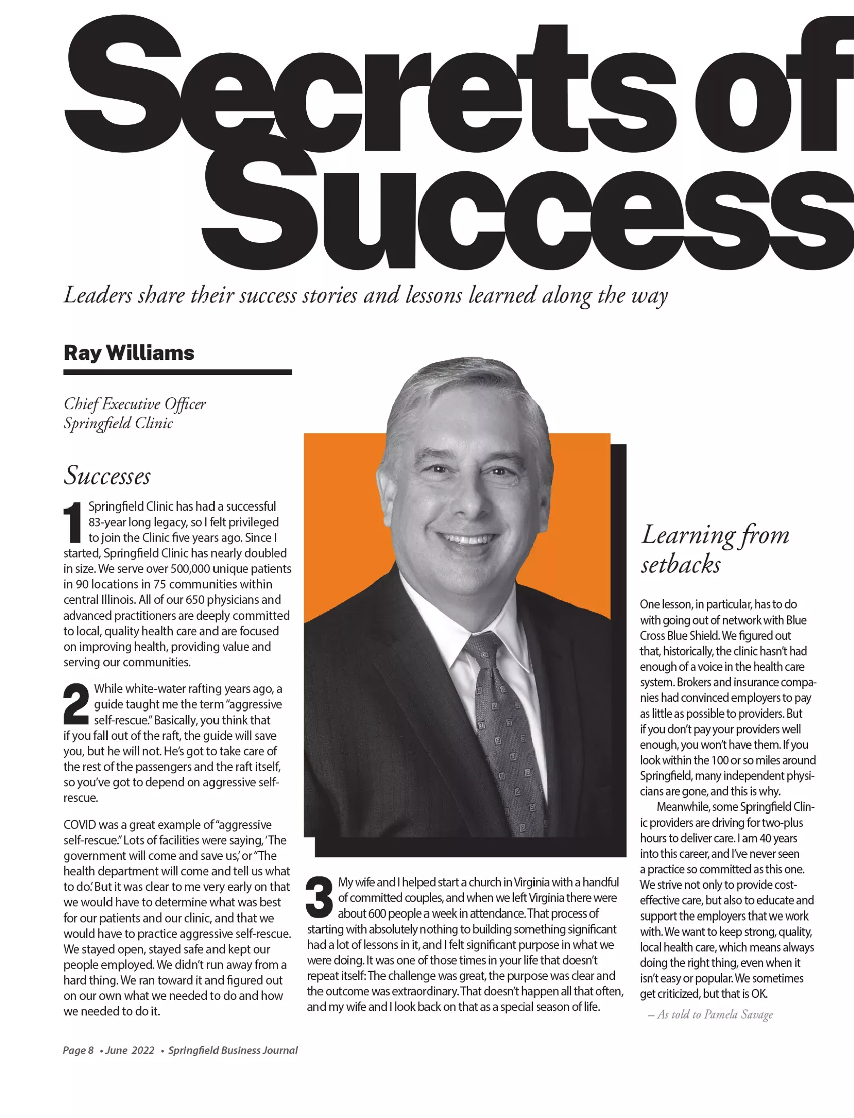 Secrets of success