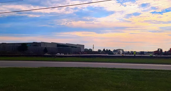 Menards constructing a self-storage facility