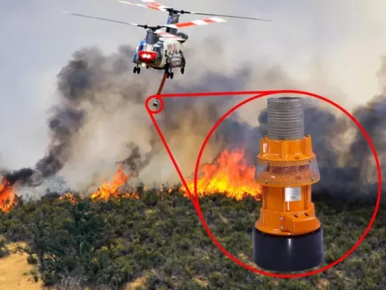 Firefighting helicopter refill pump awarded “Coolest Thing Made in Illinois” in 2025