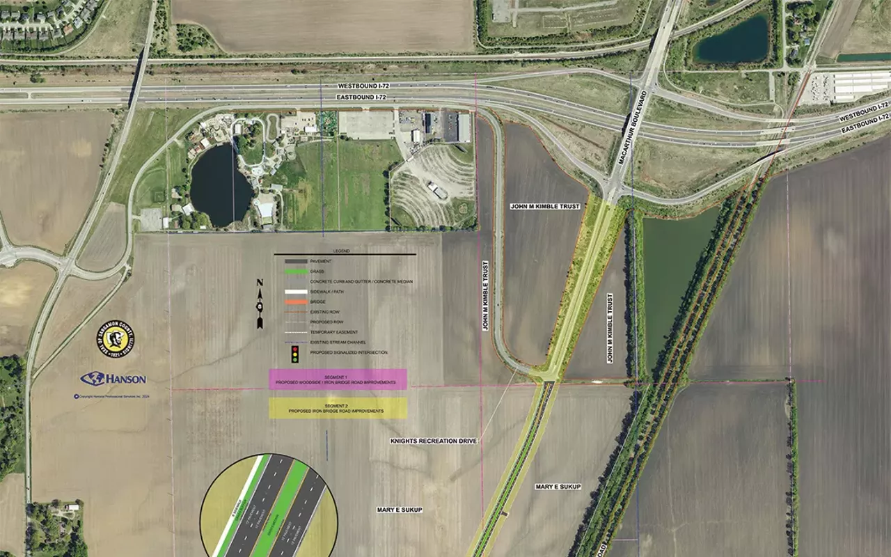 Image: Woodside/Iron Bridge Road project begins